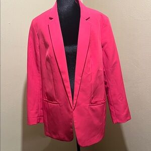 Express Bold Pink Blazer